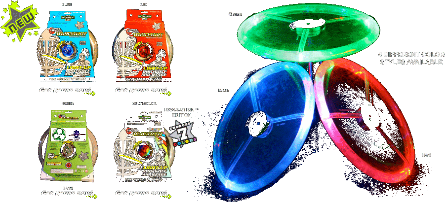 LED Frisbee Golf Discs, Light Up Disc Golf Discs, Night Disc Golf